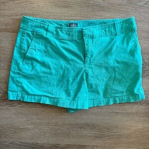 Soho NY&C Women's Turquoise Shorts Size 12